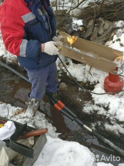 Кабельные работы, монтаж муфт 0.4- 6 - 10 кВ