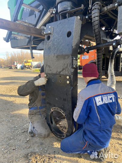 Подключение подруливающего на опрыскиватель