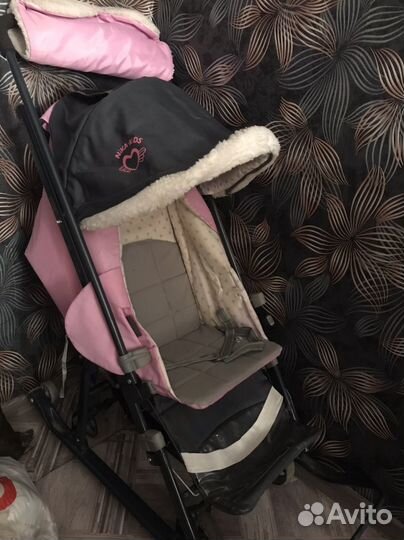 Коляска санки