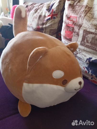 Игрушка подушка корги