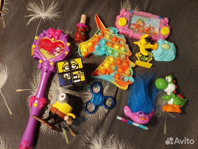 Игрушки детские пакетом(фото еще)