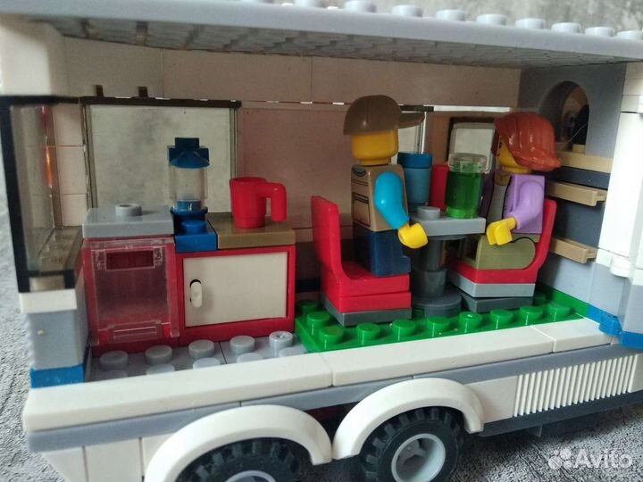 Лего аналог Пикап и трейлер 60182