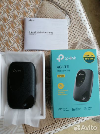 Переносная точка доступа Wi-Fi Tp-Link M7200