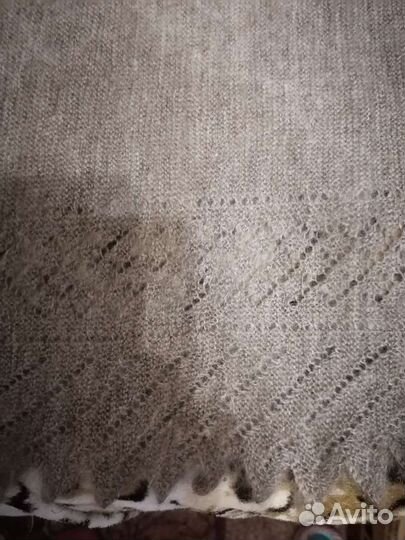 Шаль пуховая ручная работа