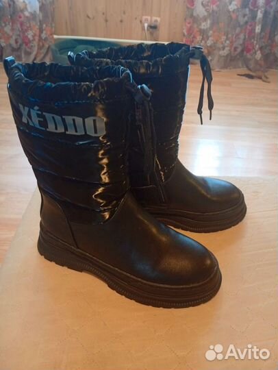 Сапоги зимние детские