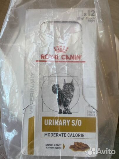 Влажный корм для кошек royal canin urinary s/o