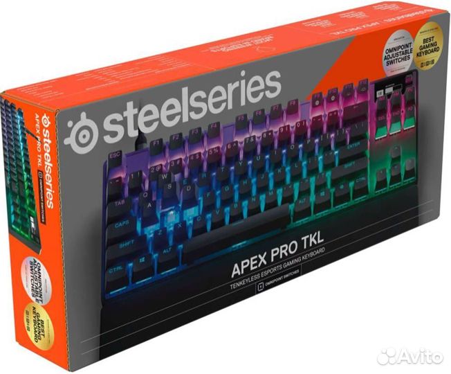 Клавиатура SteelSeries Apex Pro TKL 2023 (новая)