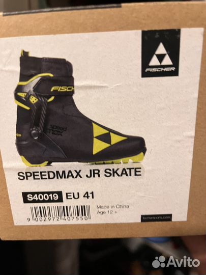 Лыжные ботинки fischer speedmax jr skate