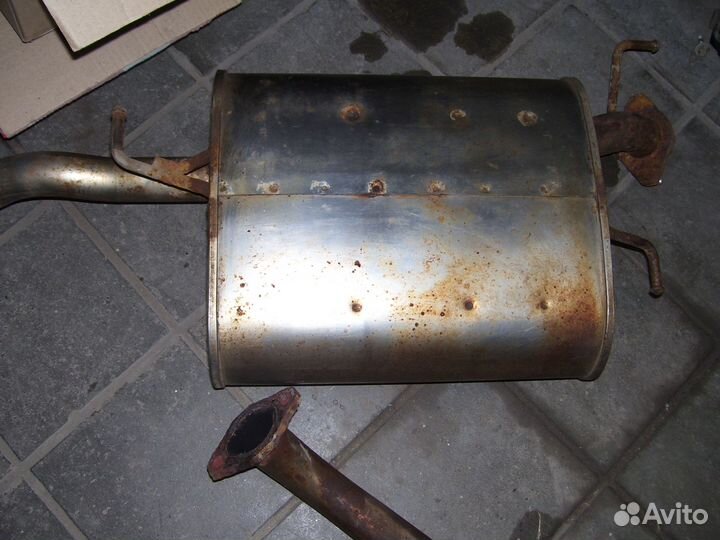 Киа спектра глушитель средняя часть