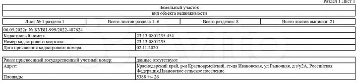 Участок 53 сот. (промназначения)