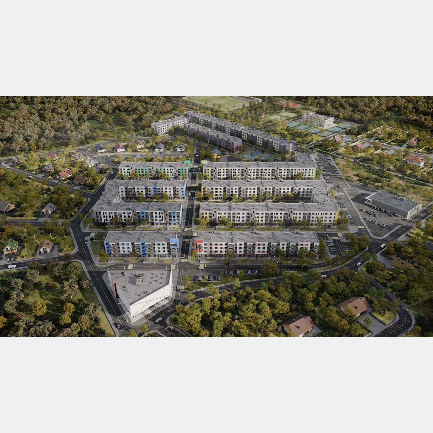 1-к. квартира, 51,6 м², 4/4 эт.