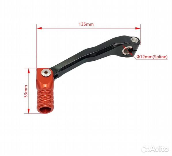 Рычаг кпп MT250 DT230 GR7/8 250 2t lanza 093005