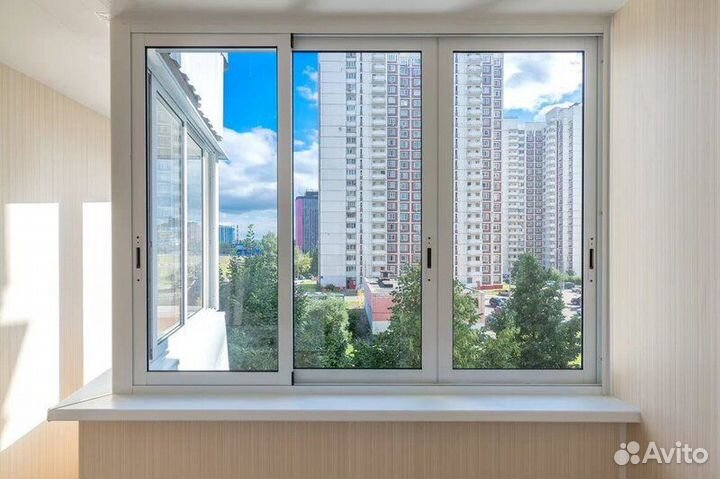 Окна на балкон