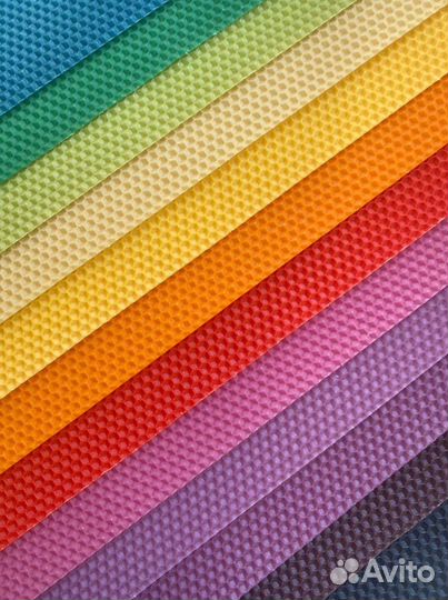 Вощина для свечей цветная