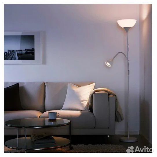 Торшер Икеа Нут белый