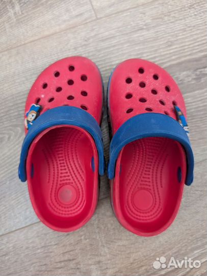 Тапочки резиновые типо crocs 24