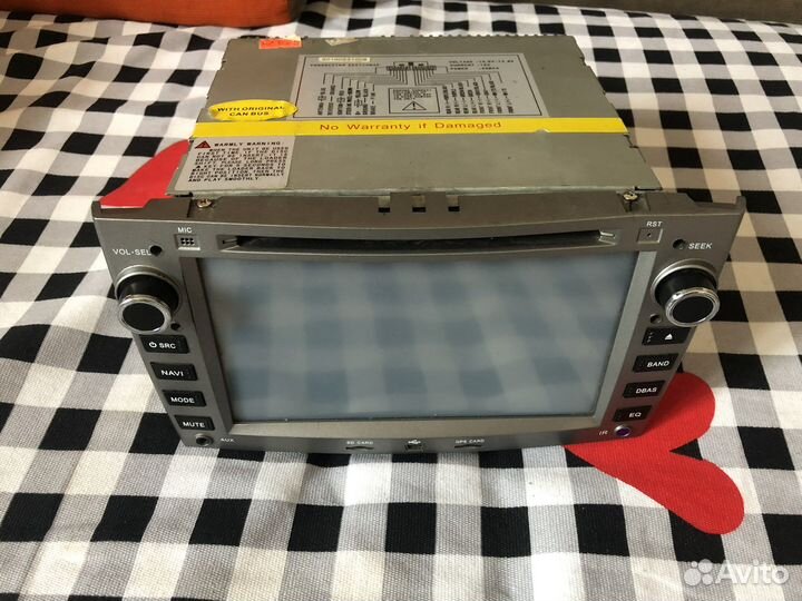 Штатная магнитола peugeot 308