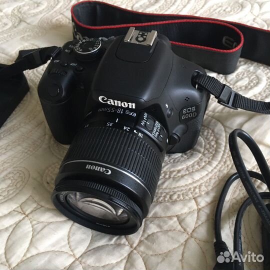 Фотоаппарат Canon 600D kit 18 55mm ii