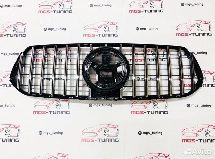 Решетка радиатора Mercedes GLE-Coupe c167 gt style