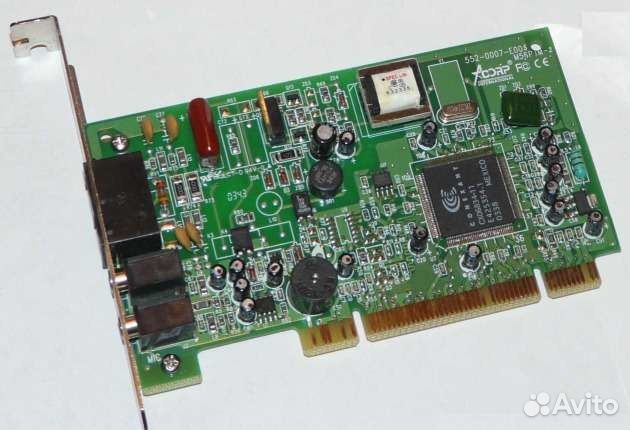 Модемы внутренние и внешние б/у