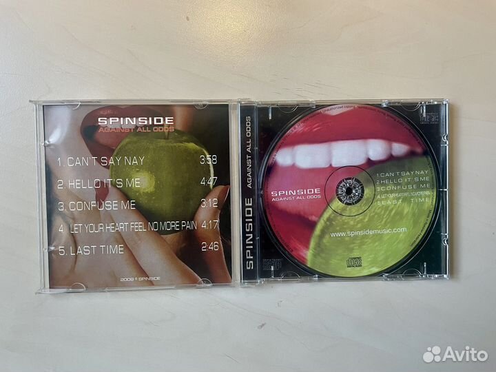 Spinside – Against All Odds (2009), CD