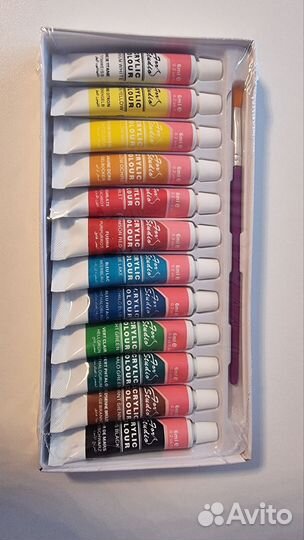 Акриловые краски для дизайна ногтей