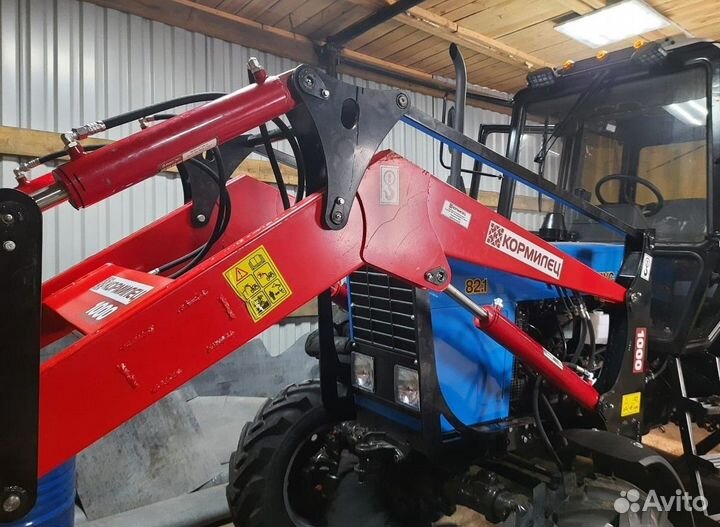 Погрузчик навесной кун Кормилец 1000кг для мтз
