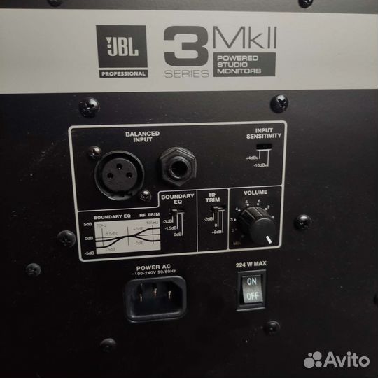 Студийные мониторы JBL 308pmkii колонки