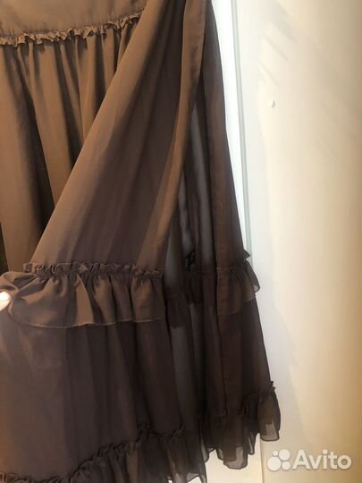 Юбка для пляжа прозрачная