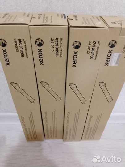 Картриджи оригинальные xerox phaser 7500