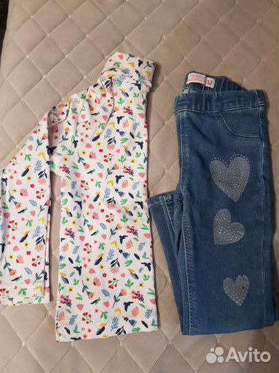 Джинсы на девочку