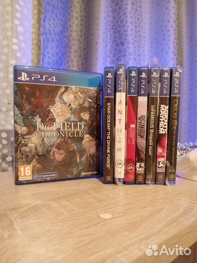 Star Ocean The Divine Force и др.игры для PS4