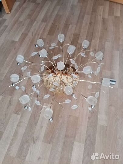 Люстра потолочная подвесная бу