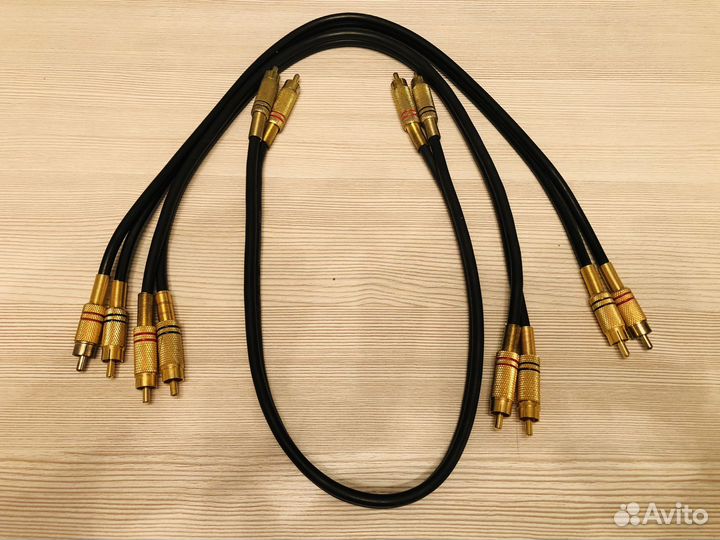 Межблочный кабель 2 rca на 2rca