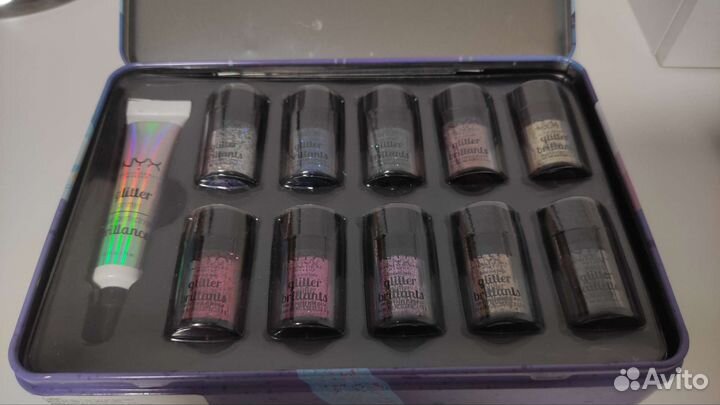 Набор глиттеров NYX Sugar Trip Glitter Vault