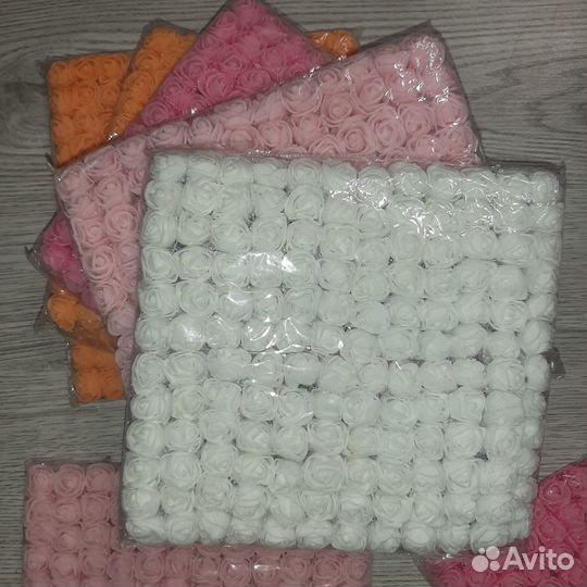 Розочки из фоамирана