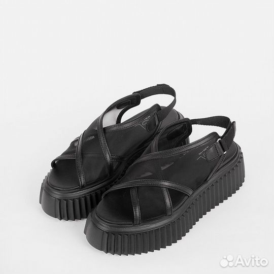 Босоножки AGL 37 кожа сетка