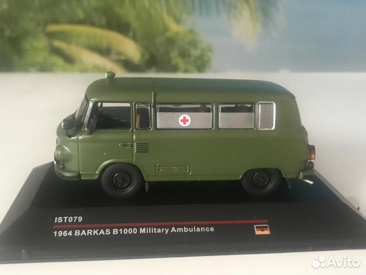 Модель Barkas B 1000 Military Ambulance 1964