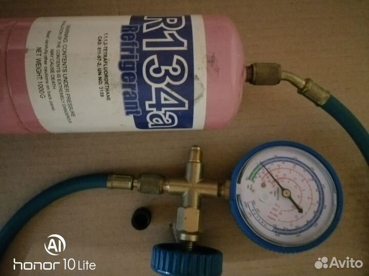 Заправка фреоном кондиционера автомобиля