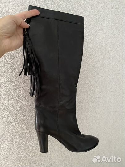 Сапоги натуральные демисезонные