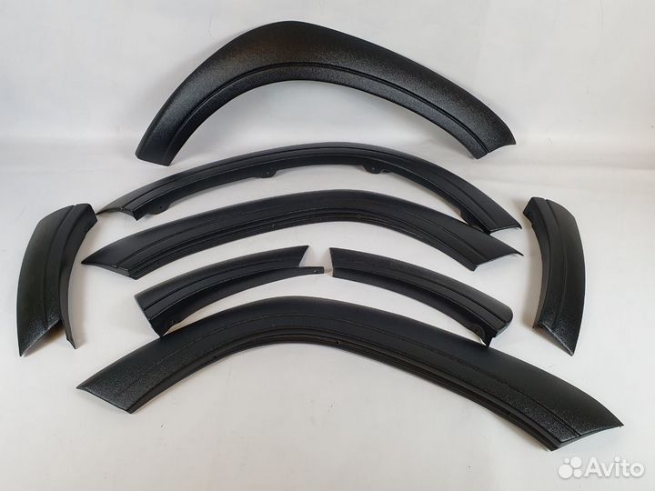 Расширители колесных арок Рено Дастер рестайлинг