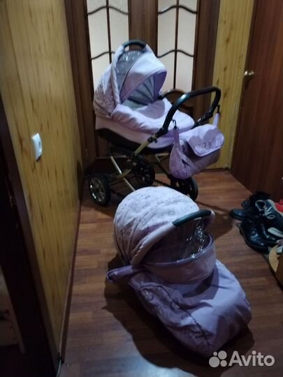 Коляска 2 в 1 Slaro Indigo