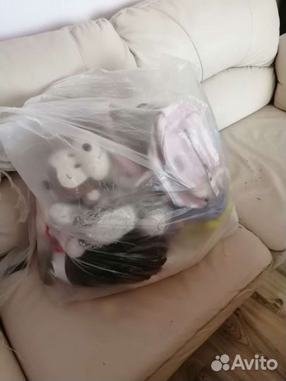 Мягкие игрушки пакетом