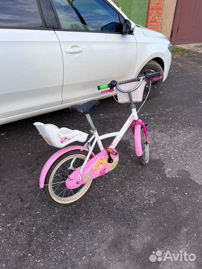 Детский велосипед btwin 16