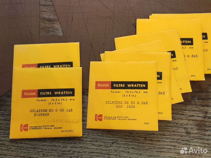 Светофильтры Kodak Wratten Filtre