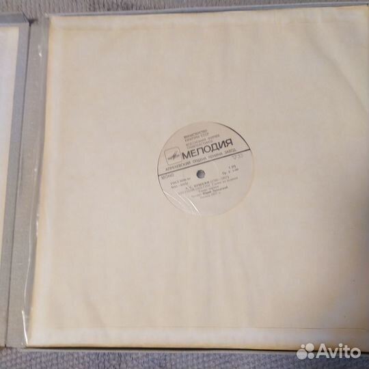 Евгений Онегин. Комплект из 4-х пластинок.1980г