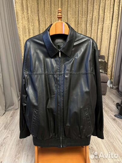 Кожаная куртка мужская