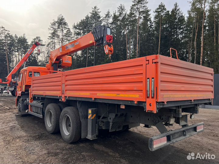 КАМАЗ 65115 с КМУ, 2022