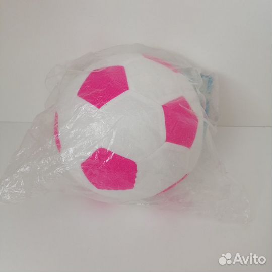 Мягкий футбольный детский мяч 16-17 см