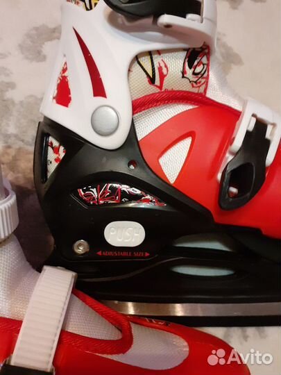 Коньки детские 31-34 размер